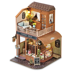 TuKIIE DIY miniature dollhouse kit—detailed pieces for imaginative play.