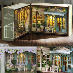TuKIIE dollhouse LED light enhances night-time display and coziness