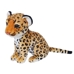 TUKVESZE cheetah plush head detail creates a realistic, captivating look