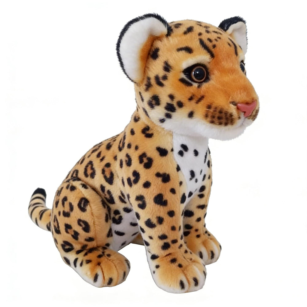 TUKVESZE cheetah plush soft fabric, enhances bedtime routine with gentle texture