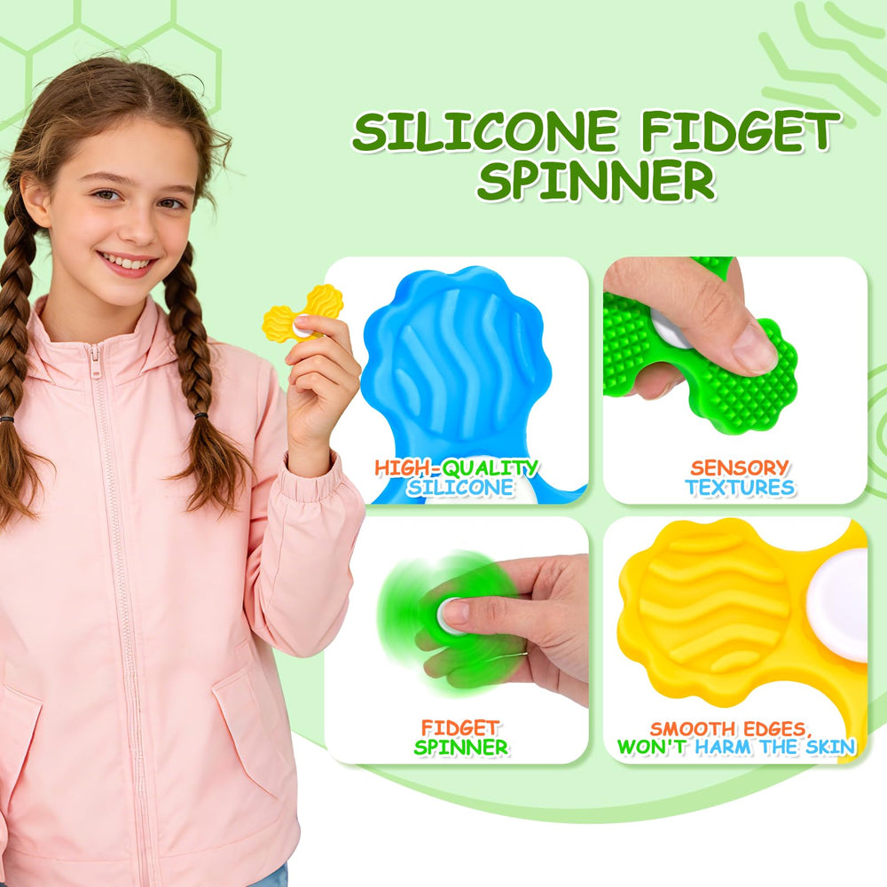 Tulobi textured sensory stones offer varied tactile input for focus