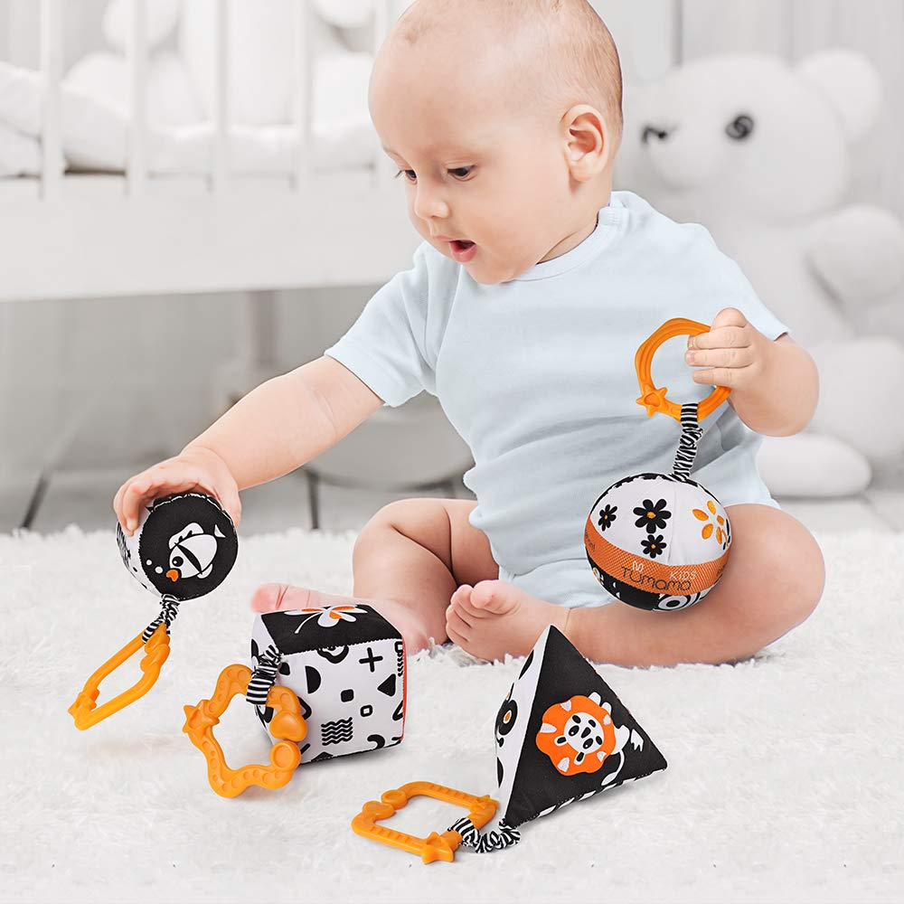 TUMAMA hanging attachment for crib or stroller play setups.