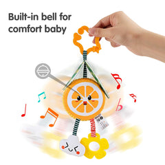 TUMAMA KIDS avocado mirror beads rattle focuses on mirror play and bead exploration.