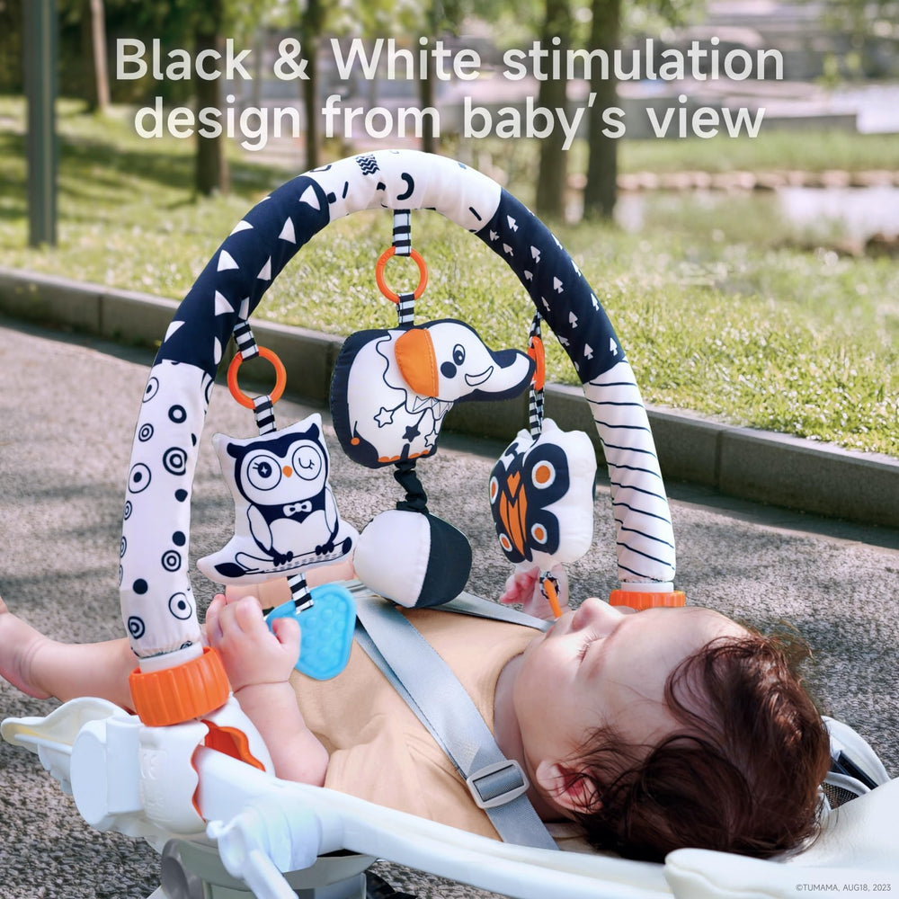TUMAMA KIDS baby arch toy for stroller or crib, ideal on the go.