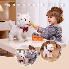TUMAMA KIDS plush puppy tail-wagging adds lifelike motion to stories.