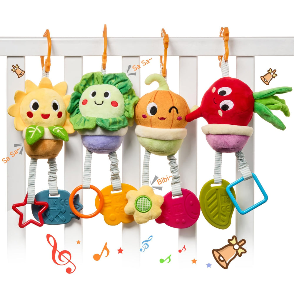 TUMAMA Kids potted plant toy for stroller sparks visual exploration