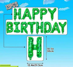 TUMEYET 16-inch foil letter balloons for bold birthday display