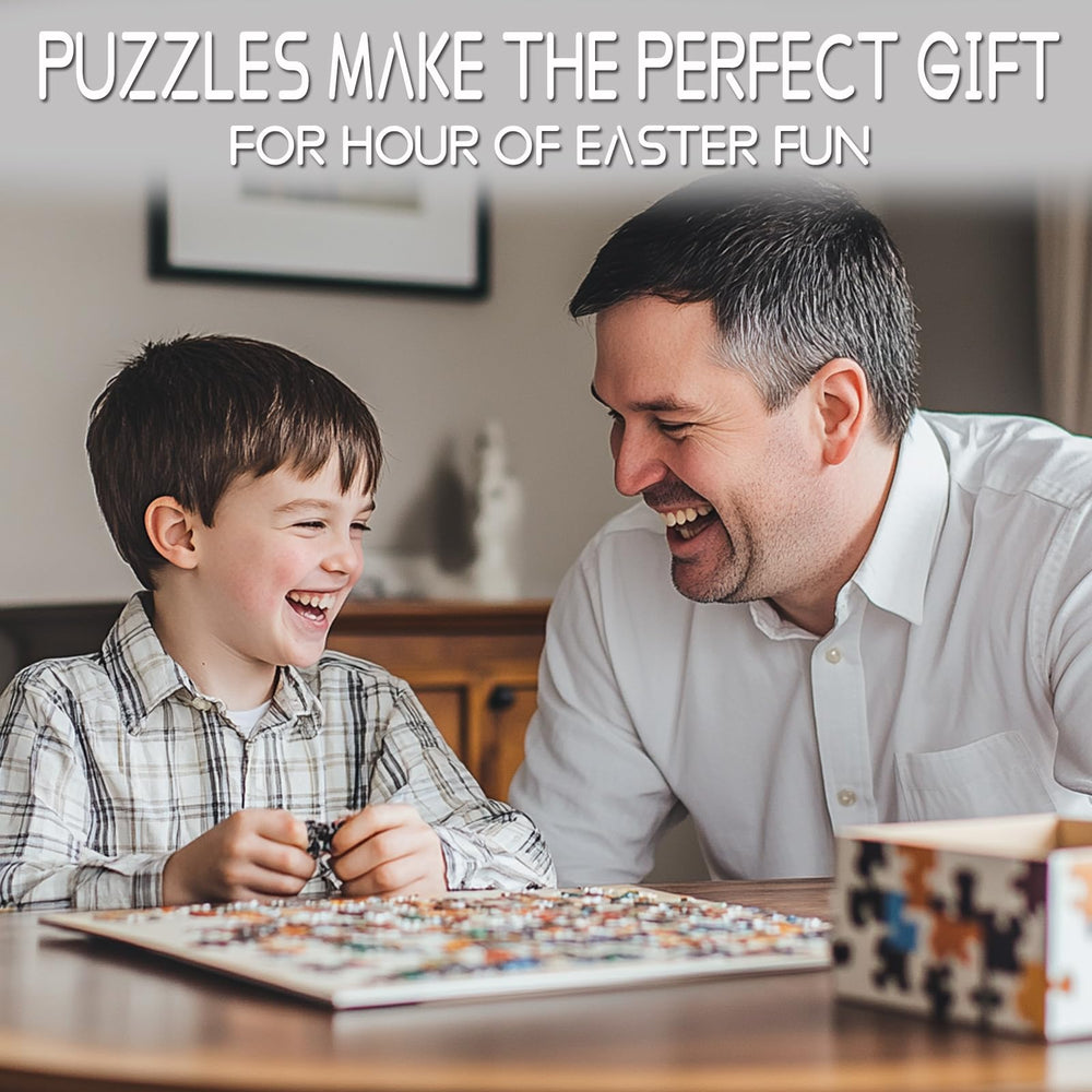 Tumovo precision-cut pieces ensure a snug, satisfying puzzling experience.