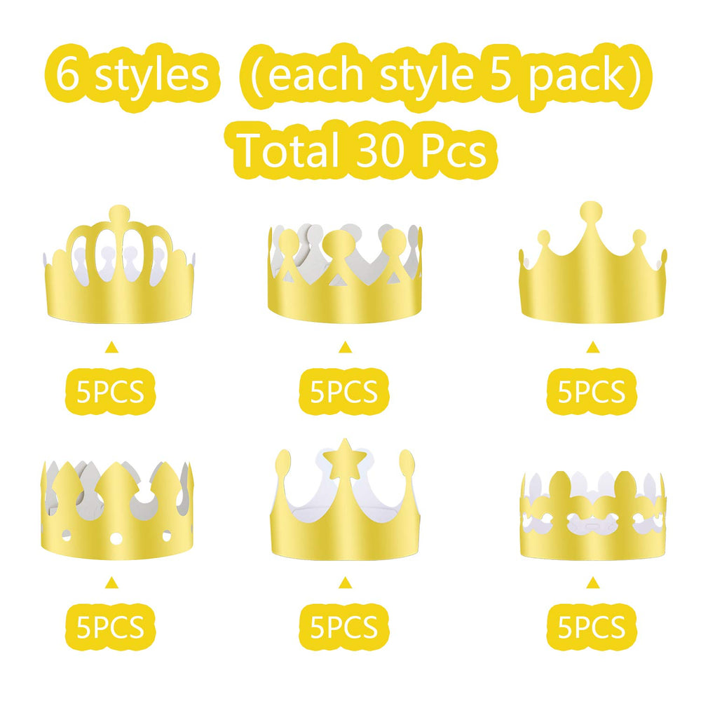 TUPARKA crowns in multiple sizes suit varied head circumferences at gatherings.