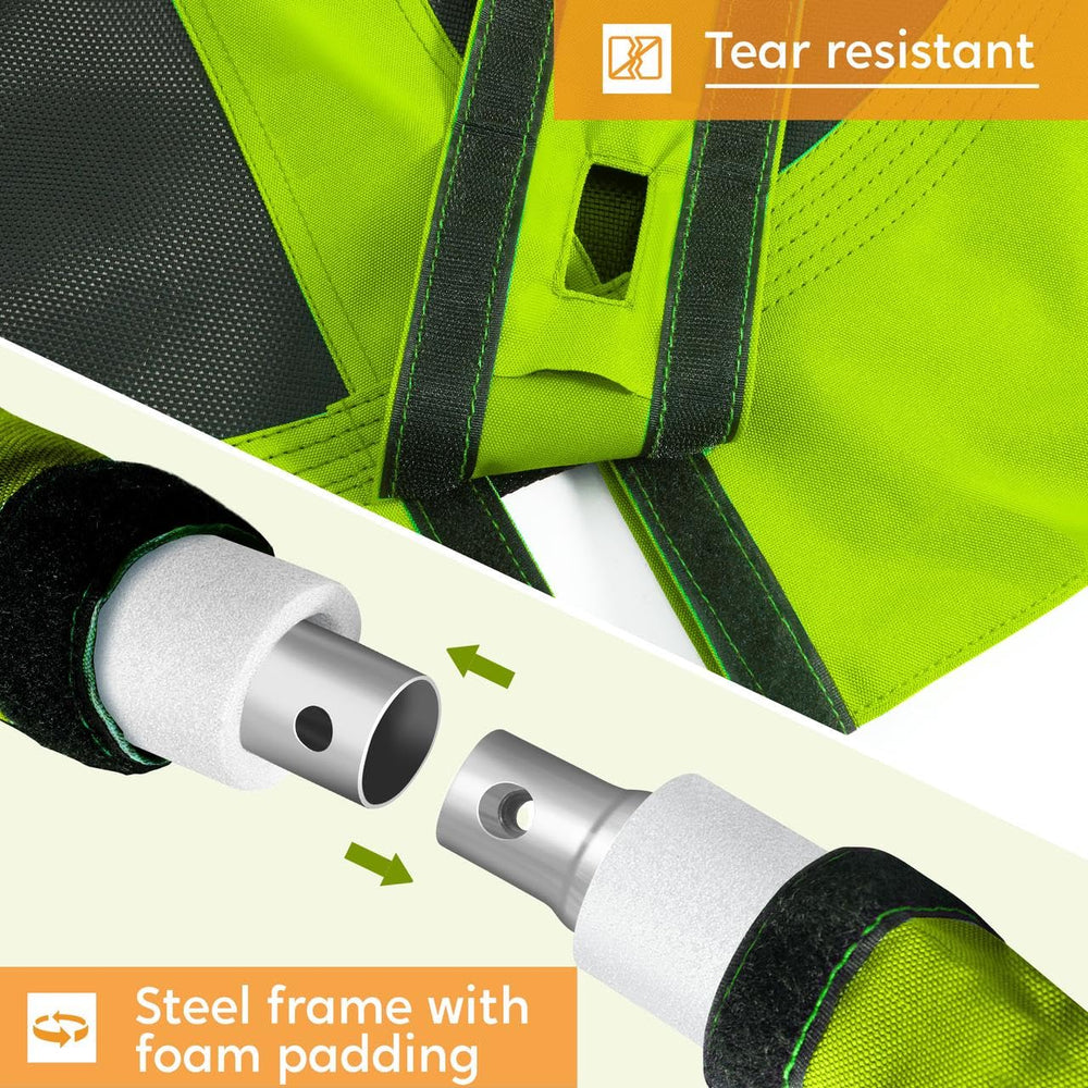 TURFEE four-side handles provide stable grip during swing time