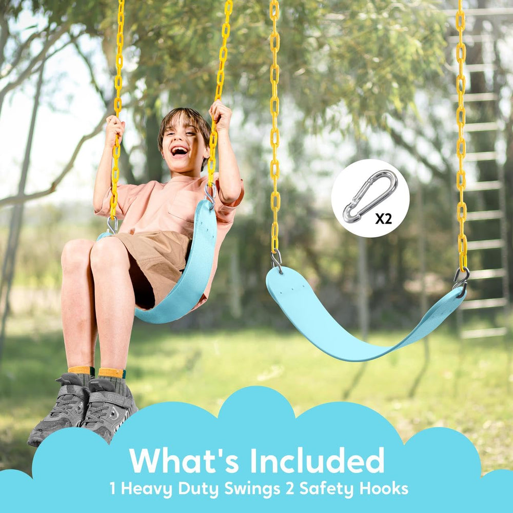 TURFEE setup for indoor or outdoor hanging from tree branches or beams