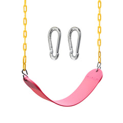 TURFEE Pink outdoor swing kit supports up to 300 lbs