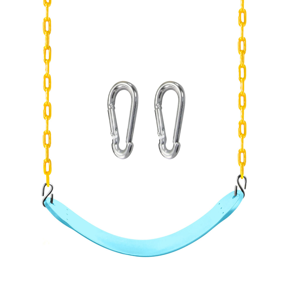 TURFEE swing seat for outdoor sets, blue 2, ideal for backyard playtime