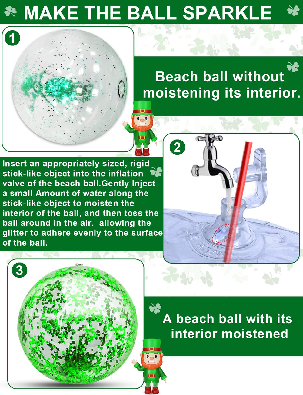 TurnMeon 16-inch sequin ball interior shimmer boosts beach game fun.