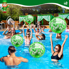 TurnMeon sunlit glitter ball showcases dazzling reflections at pool parties.
