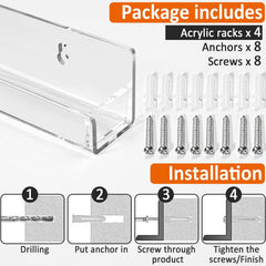 Tutata removable end inserts keep slabs safely in place.