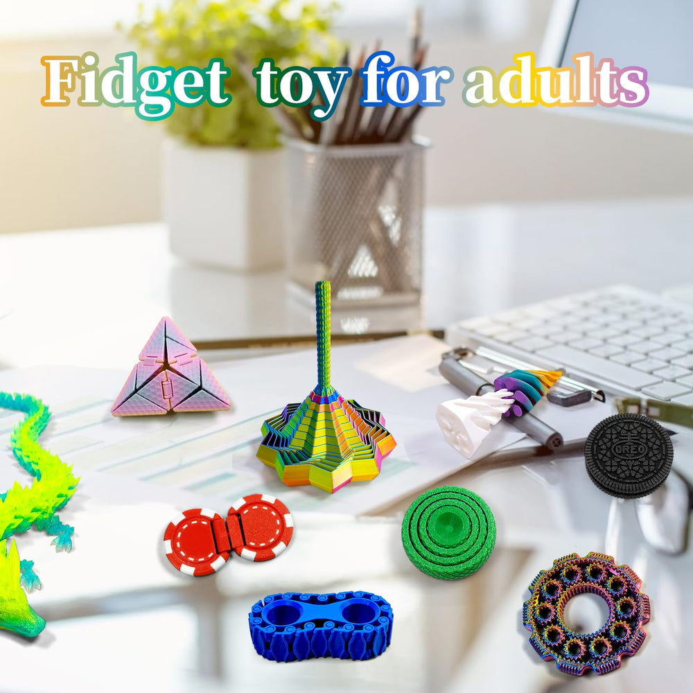 TUTHKOTH stress-relief gift for adults: versatile fidget set for office or home.