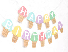 TUTOTU ice cream banner cone close-up highlights playful treats.