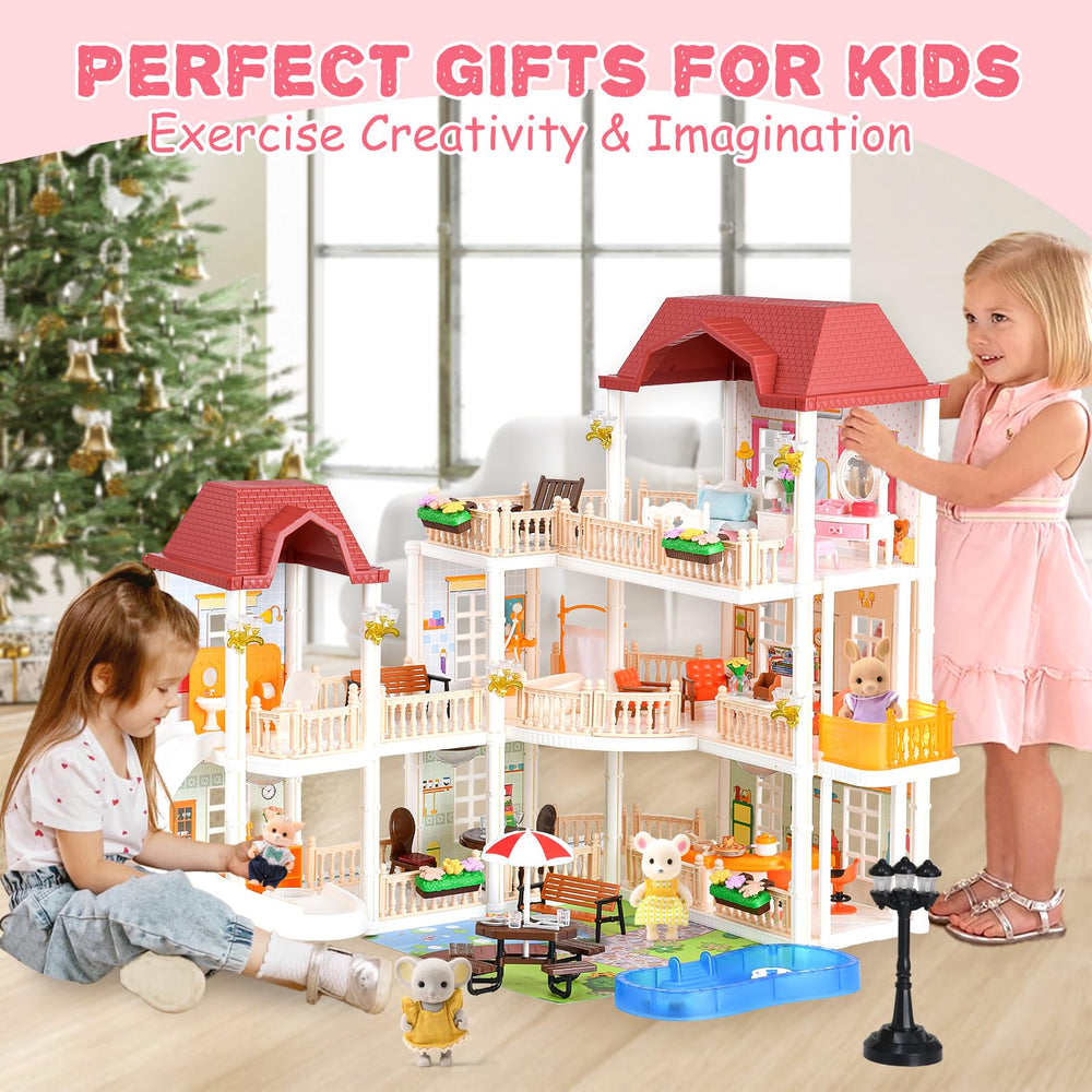 TUZT dining room set inspires pretend family meals and social play.