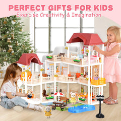 TUZT dining room set inspires pretend family meals and social play.