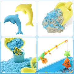 TUZT Seaweed and shells for diverse pretend beach scenes