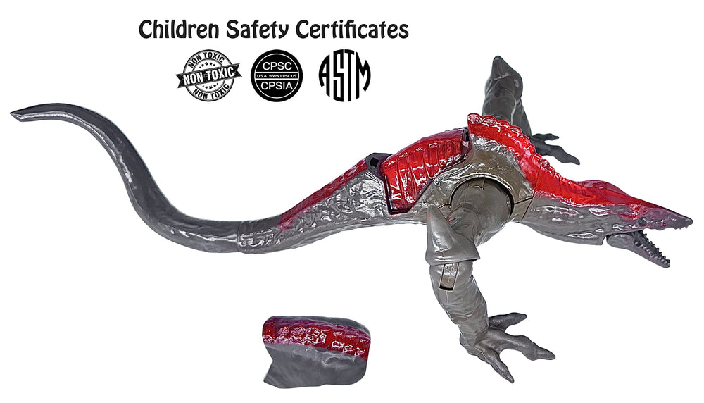 TwCare Skullcrawler action figure, side view for dynamic poses