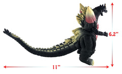 TwCare SpaceGodzilla 6.3in tall and 11in long for dramatic poses.