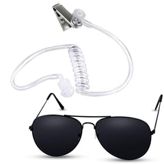 Twdrer spy earpiece decorative for cosplay and quick disguise