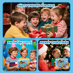 TWERF Ocean Party Favors dolphin play supports fine motor skills during party games.