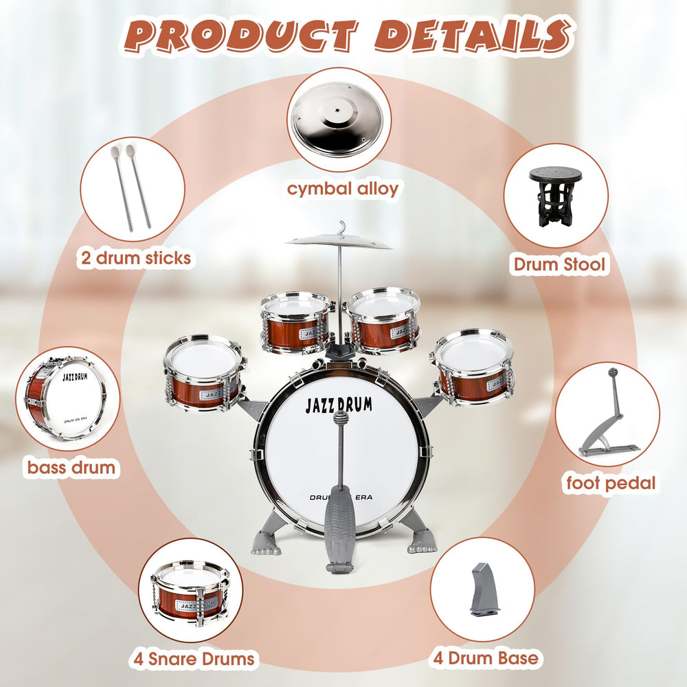 TWFRIC stool and pedal give a stage-like experience for kids during play.