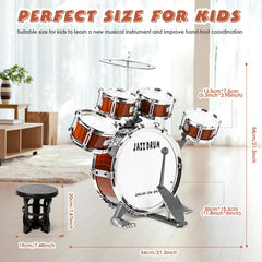 TWFRIC foam-capped drumsticks for gentle tapping suited to beginners.