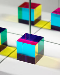 Twiddler Toys gift-ready color cube packaged securely as a thoughtful desk gift