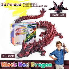 TXB3DOK articulated dragon joints enabling dynamic posing for shoots.