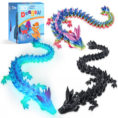 TXB3DOK crystal dragon glow in the dark for ambient desk decor
