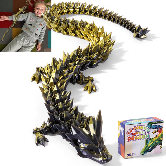 TXB3DOK dragon 31.5 inch figurine showcases detailed articulation for dynamic display options.