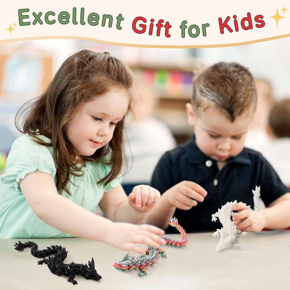 TXB3DOK sensory-friendly dragon toy for tactile exploration
