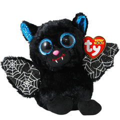 Ty Batrick bat plush front view shows soft fur and collectible charm.