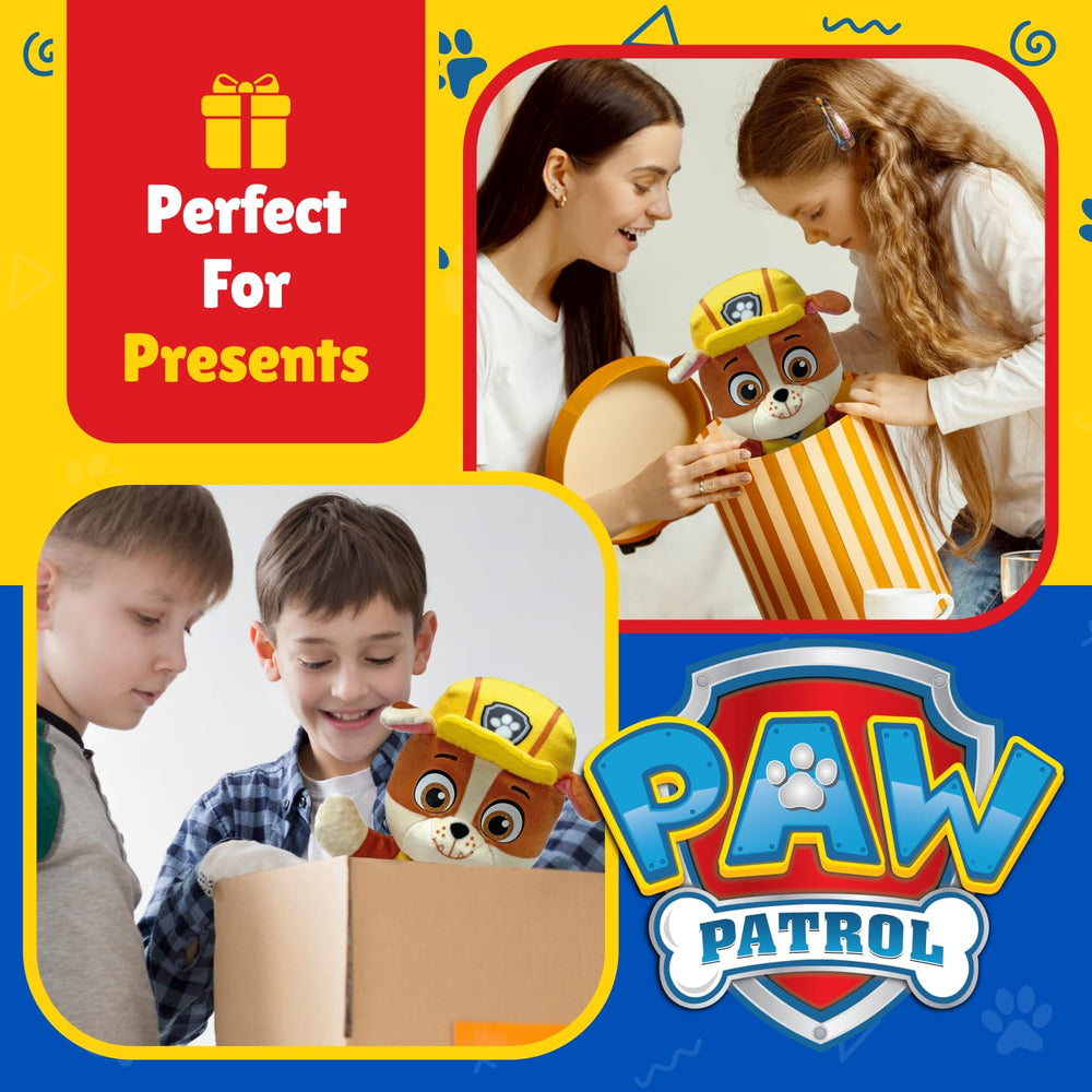 TY Rubble plush measures 20 cm, perfect for pocket-sized adventures.