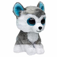 Close-up of Slush Beanie Boo tag and bright eyes suitable for gifting ideas