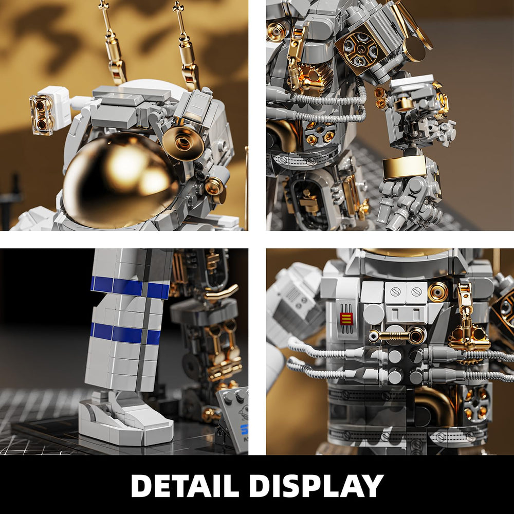 TYCOLE Space Astronaut translucent design enhances tech-inspired aesthetics on shelves