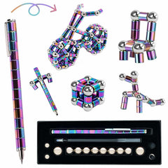 TYJHAFN fidget pen deformable shape in use shows creativity and focus