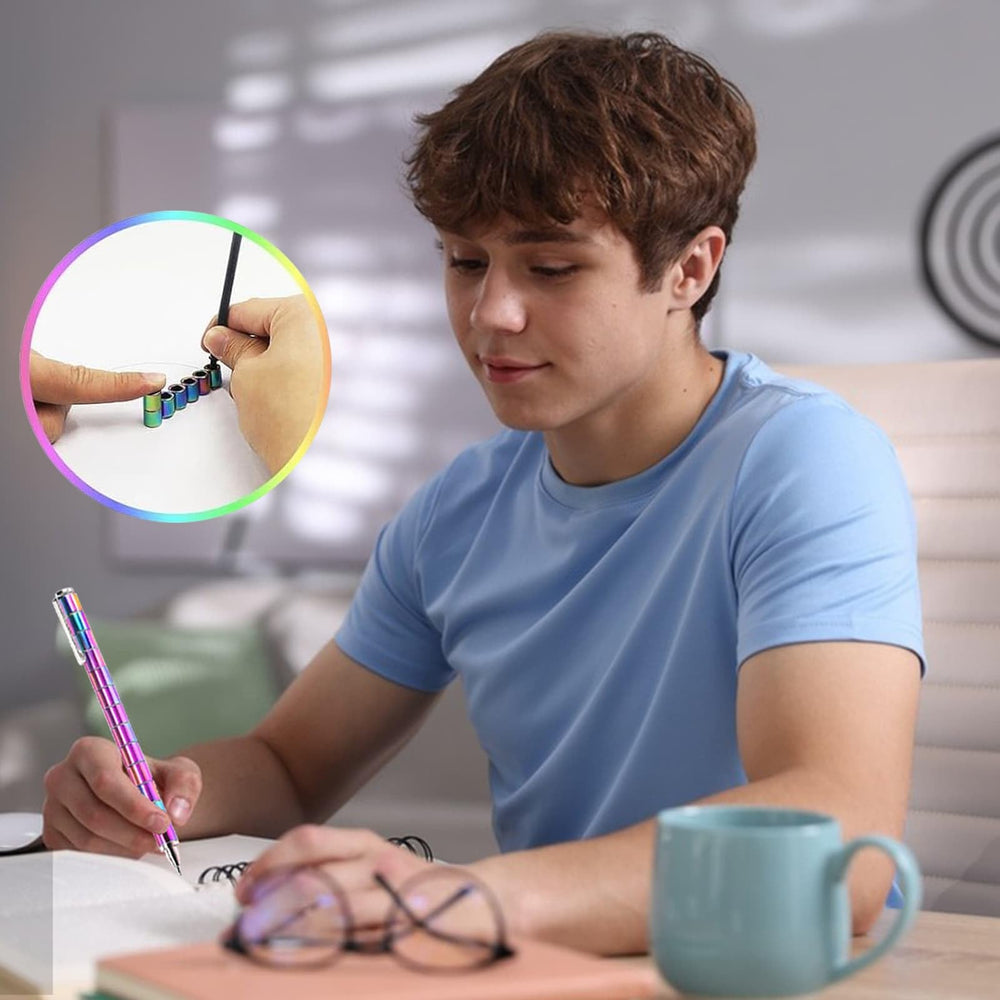 TYJHAFN fidget pen used as stress-relief gadget during breaks.