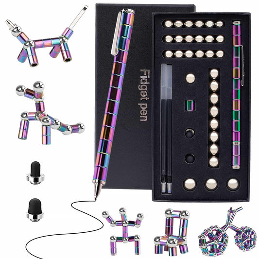 TYJHAFN magnetic fidget pen held in hand for focus and subtle stress relief