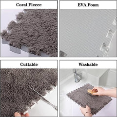 Typutomi interlocking squares close-up showing durability and plush top.