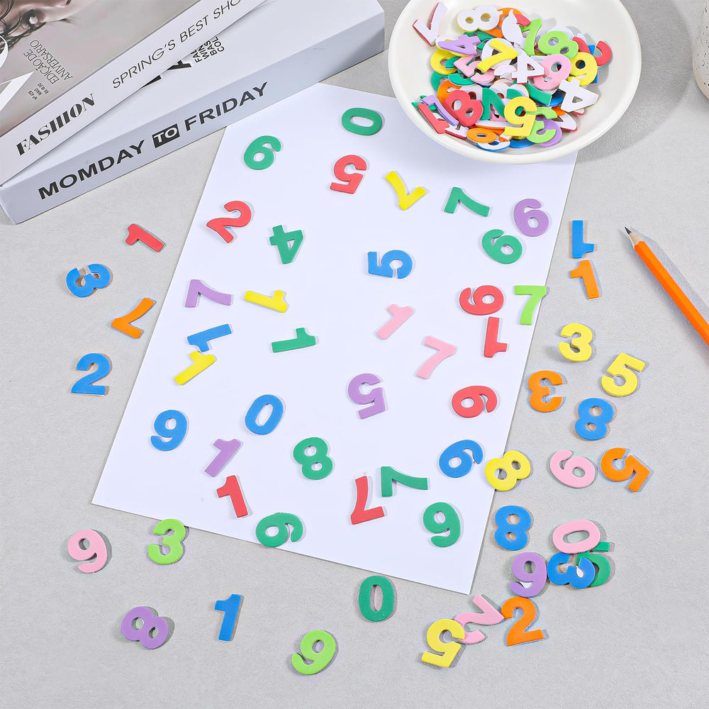 Tyqour foam stickers perfect for school projects and party decorations.