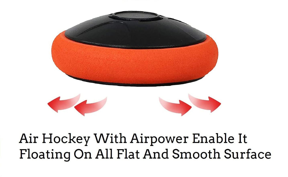 TYRDAN air hockey paddle ready for responsive shots on any table
