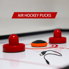 TYRDAN soft-foam puck design keeps hands and tables safe