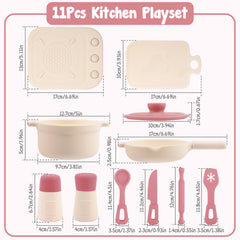 TYRY.HU 11-piece set offers portable kitchen fun at home or travel.