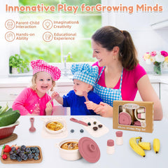 TYRY.HU cutting board promotes color recognition during play.
