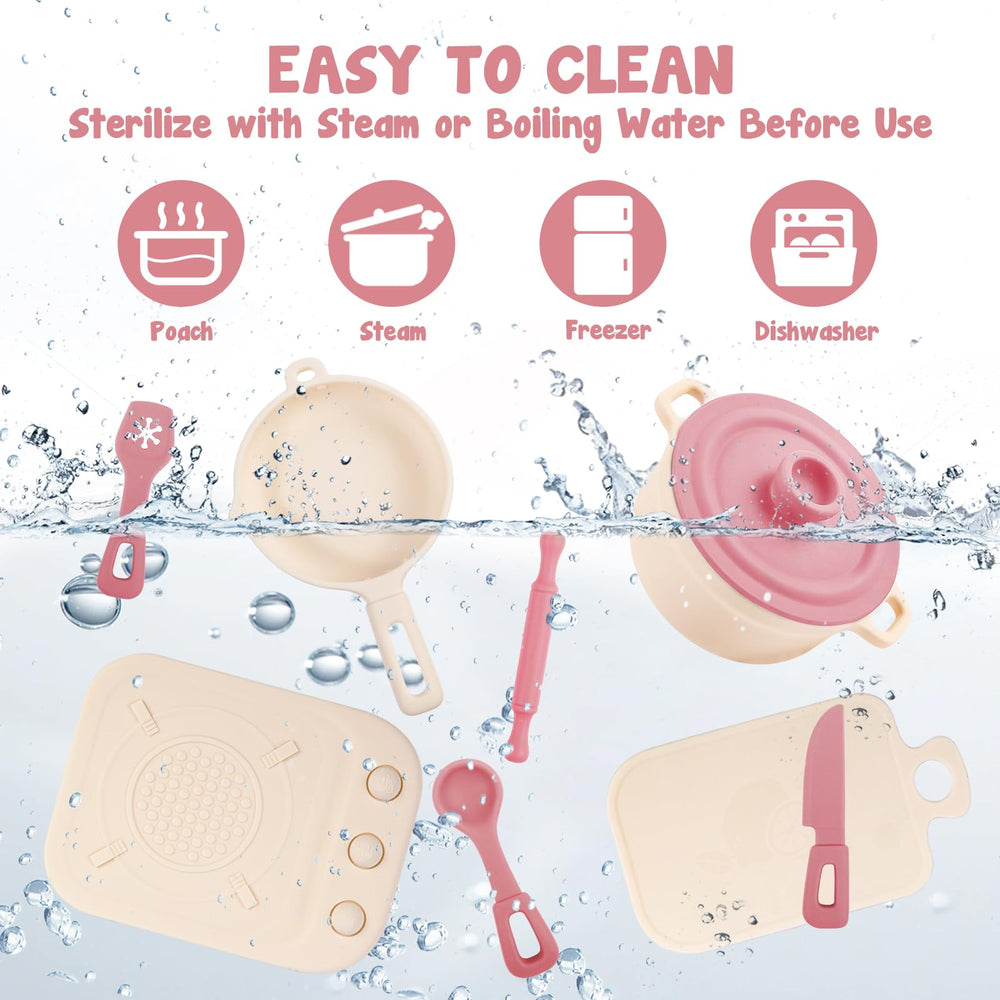 TYRY.HU spoon and knife provide kid-safe utensils for pretend cooking.